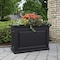 Mayne Nantucket Trough Planter, 36 x 16 x24, Black 4847-B - alternate 6